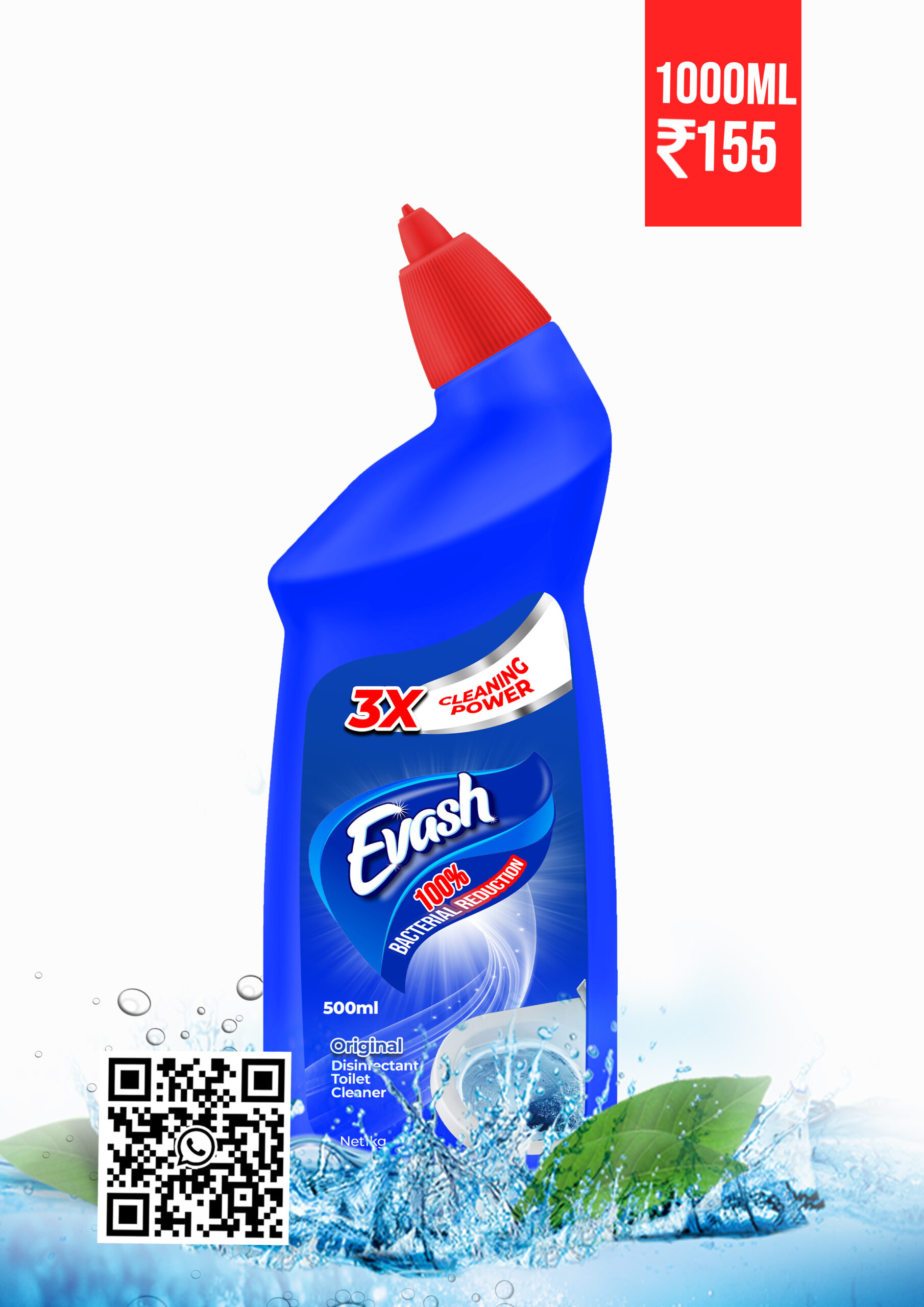 Evash Toilet Cleaner 1000ml