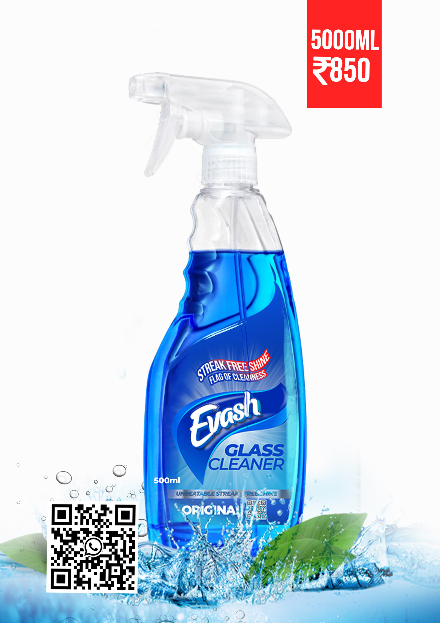 Evash Glass Cleaner 5000ml
